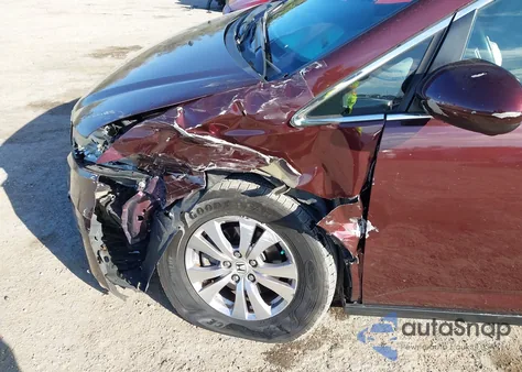 2014 Honda Odyssey Ex-L z USA, uszkodzony, nr VIN 5FNRL5H6XEB010788